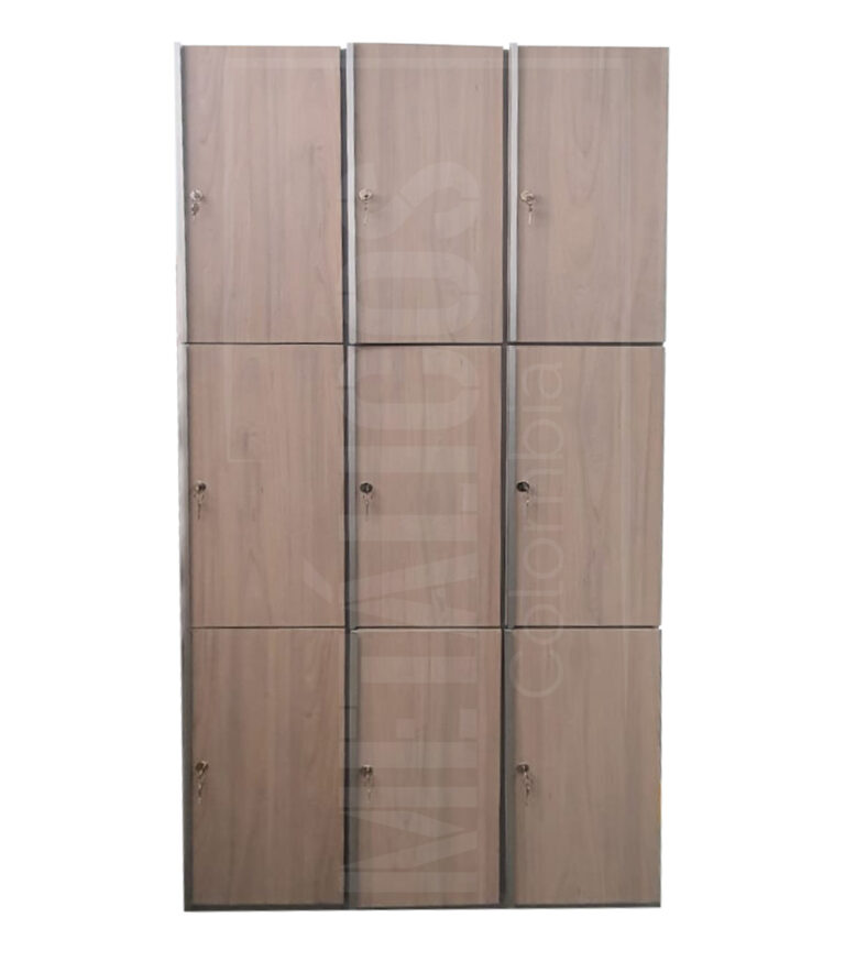locker-9-compartimientos-en-metal-y-madera-clara