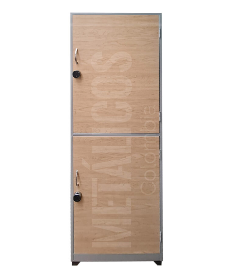 locker-metal-madera-cerradura-digital-dos-compartimientos