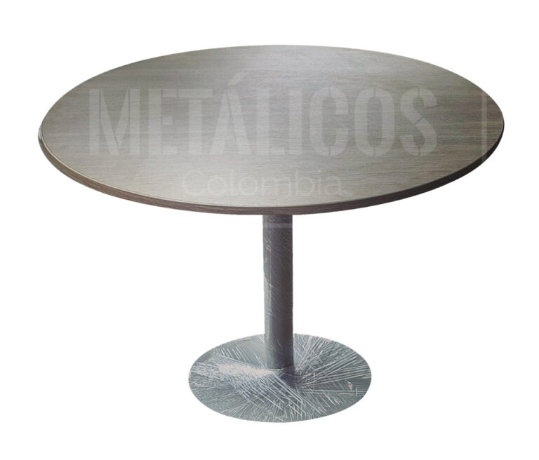 mesa-redonda-de-metal-y-madera